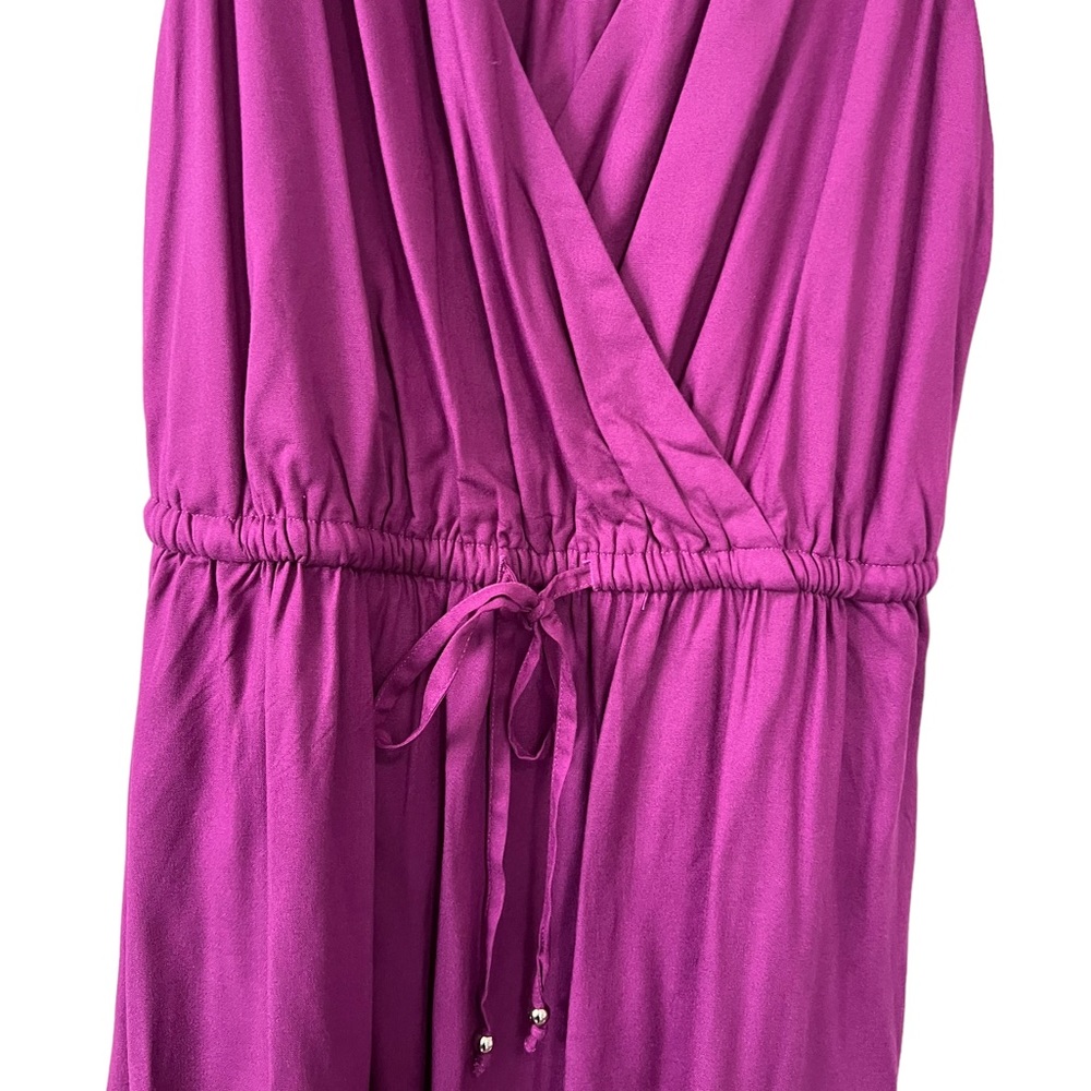 Swimsuits for All Women’s Surplice Coverup Maxi Dress 14/16 - Picture 4 of 10